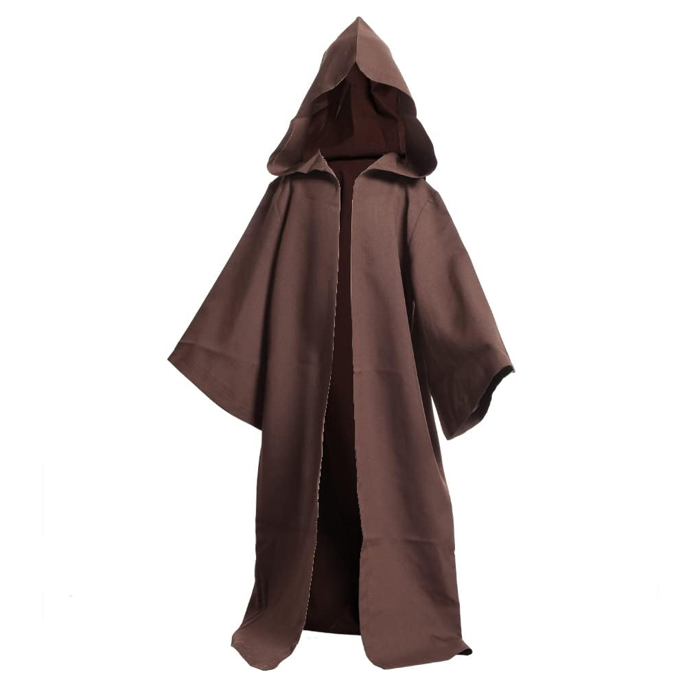 FAD-4U Medieval Kids Hooded Cape Knight Vintage Wicked Costumes Children Cloak Robe Cosplay Fancy Dress — image 1