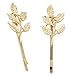 CINRA 10PCS Europe and the United States Hair Jewelry Hair Clips Athena Olive Branch Leaves Barrettes Bobby Pin Hairpins Hair Ornaments Hair Accessories Beautiful Bride Headwear Edge Clip Clamps