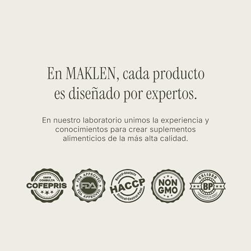 MACA NEGRA TESTO UP - Maklen Maca Negra con Arginina, Zinc y Omega 3 - Suplemento para Energia, Vitalidad y Rendimiento Masculino - 140 Softgels de 1,300 mg