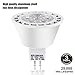 TORCHSTAR MR16 LED Bulb, 50W Halogen Replacement, GU5.3 Bi-Pin Base, 550lm 12V 6.5W Spotlight Bulbs, UL Listed, 4000K Cool White, for Recessed Light, Track Lighting, Pack of 6