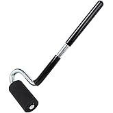 O'SKOOL 12" Edge Banding Roller &ndash; Rubber J Roller with Long Handle for Laminate, Veneer, Flooring, and Wall Applications, VAL006