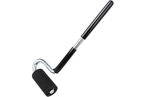 O'SKOOL 12" Edge Banding Roller – Rubber J Roller with Long Handle for Laminate, Veneer, Flooring, and Wall Applications