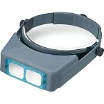 41SlCghNZTL. SS150 Donegan-DA-2-OptiVISOR-Headband-Magnifier-15X-Magnification-Glass-Lens-Plate-20-Focal-Length