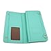 KQueenStar Womens Wallets - Ladies Purse for Womens Clutch Wallet Card Holder Organizer Large Capacity With Wrist Strap (Pink-B)
