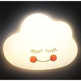 Night Light for Kids – LED Soft Light for Nursery Bed, AAA Battery Operated or Direct USB Charge – Lamp for Boy and Girl Chil