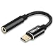 USB C to 3.5MM Audio Adapter - USB Type C to AUX Headphone Jack Hi-Res DAC Cable Adapter for Pixel 4 OnePlus 7 and More