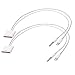 Lightning to 30-Pin Adapter with 3.5mm Audio Cable Cord for iPhone 6/ 6 Plus / 5 / 5S / 5C, iPad Air, iPad mini , iPad 3 4, iPod Nano (7th gen), and iPod Touch (White)