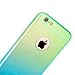 ikasus iPhone 6S Case,iPhone 6 Case, [Tempered Glass Protector] Luxury Gradient Color Ultra-thin Shockproof Armor PC Anti-Slick Full Body Protective Bumper Case Cover for iPhone 6S/6 4.7