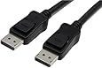 Accell B142C-007B UltraAV DisplayPort to DisplayPort 1.2 Cable with Locking Latches - 6.6 Feet (2 Meters)