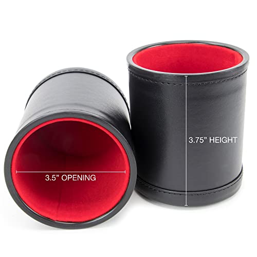 Brybelly Dice Set with Dice Shaker Cup Perfect for Casino Dice Game