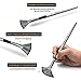 Nicpro Fan Paint Brushes 10 PCS Artist Painting Brush Set Soft Anti-Shedding Nylon Hair Wood Short Handle for Acrylic, Watercolor, Oil, Craft Painting