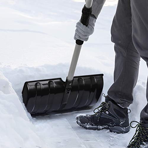 MOVTOTOP Snow Shovel, Folding Shovel for Digging Snow with 47.2