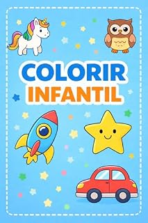Livro Desenhos Divertidos para Colorir : Edição Grande