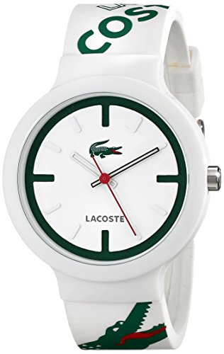 Lacoste Unisex 2010522-GOA White/Green Gator Watch