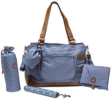 mom bag with pacifier holder for bottle jeans