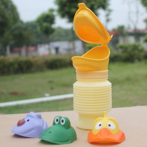 Potty Training Portable Kid Children Urinal Car Travel Toilet Potty Training Pee Camping 400ml