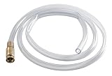Katzco Siphon Hose - Shaker Siphon Transfer Pump Hose - for Gas, Fuel, Oil, Automotive, Emergency, Fluid