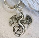 GOTHIC FANTASY DRAGON KEYCHAIN Key Ring