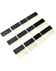 CANADUINO® 12 pcs Stackable Shield Headers with Long Leads 11 mm for Arduino prototyping
