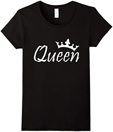 Women's Women's QUEEN &amp; KING Originals and Authentic T-Shirt XL Black