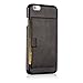 Lockwood iPhone 6/6s Snap On Wallet Case | Vintage Black | Travel Wallet With Card Holder | Ultra Slim & Lightweight Design | Classic Cases for Modern Devices | (4.7