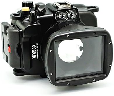 CamDive 40m/130ft waterproof underwater camera housing for Sony DSC-WX500