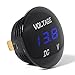XCSOURCE Universal Digital Display Voltmeter Waterproof Voltage Meter Blue LED for DC 12V-24V Car Motorcycle Auto Truck BI313