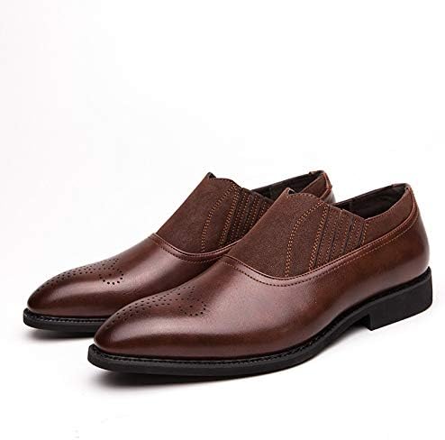 men's no heel formal shoes
