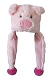ZooPurr Animal HatsTM - Softest and Bestest! (Pig)