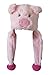 ZooPurr Animal HatsTM - Softest and Bestest! (Pig)