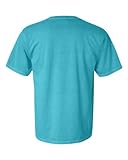 Comfort Colors Pigment-Dyed Short Sleeve Shirt X-Large Lagoon Blue
