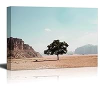 Canvas Wall Art Desert Canvas Prints Home Artwork Decoration for Living Room,Bedroom - 12x18 inches