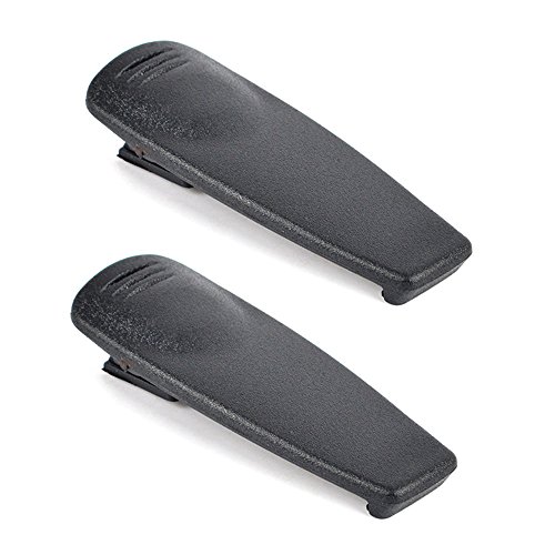 HYS Spring Battery Belt Clip Replacement RLN6307A Belt Clip for MOTOROLA MagOne A10 A12 DRU2020 DRV2020 (A pack of 2)
