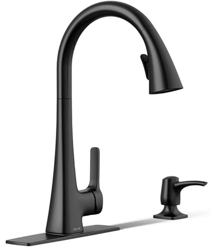 Kaori KOHLER Kaori Pull Down Kitchen Sink Faucet with 2-Function Pull
