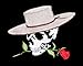 Benny's Skulls Guns and Roses Western Shirt, Gunslinger, (L)