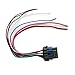 Motoparty for 4L60E 4L80E Neutral Safety Switch Connector Pigtail,7 Wire Transmission MLPS Switch Connector Pigtail