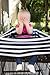 Stretchy Baby Car Seat Cover Canopy/Nursing Shawl 4 in 1 with Holes for Shopping Cart Covers & High Chairs! by The Blushing Baby