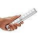 Etrech Stick-on Anywhere Portable 10-LED Wireless Motion Sensing Closet Cabinet LED Night Lights / Wardrobe Light / Stairs Light / Step Light Bar with Magnetic Strip (Battery Operated)