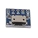 MagiDeal 10pcs Female Micro USB to DIP 5-Pin Pinboard 2.54mm Micro USB Type