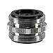 Danco 10524 15/16 in.-27M x 15/16 in.-27M Chrome Male/Male Aerator Adapter, Chrome