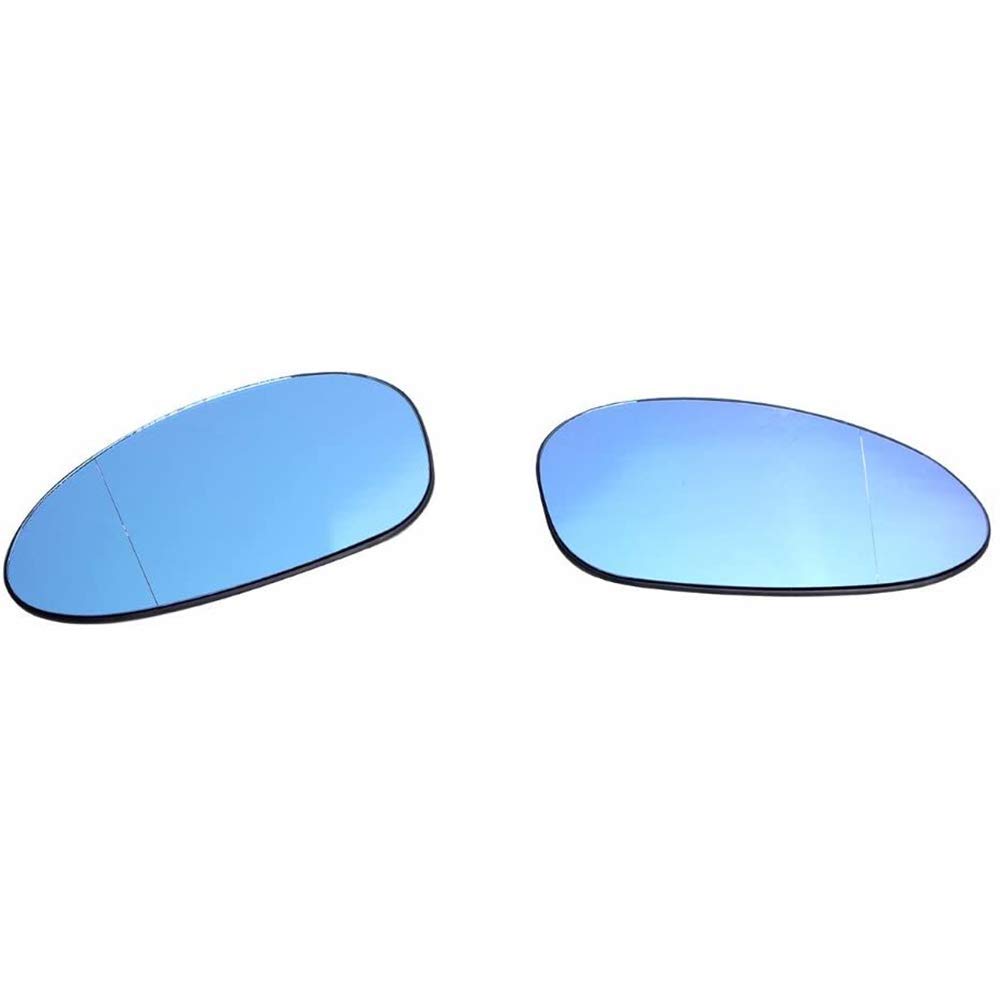 Ricoy For E82 E90 E91 E92 E46 OEM Door Mirror Glass - Heated (Blue Glass) (pack of 2)