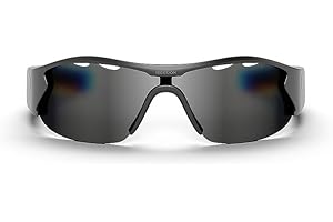 Reebok Octane Smart Audio Sunglasses Powered by Lucyd | Silver Mirror Polarized Lens | HiFi Bluetooth Active Eyewear