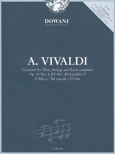 Vivaldi - Concerto in D for Flute, Strings and Basso Continuo Op. 10 No. 3, RV 428 