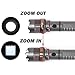 Cree XML T6 3000lm LED Zoomable Flashlight+18650battery+charger