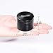 Herb Grinder Small Metal Grinder 4 Piece - Spice Mill with Pollen Catcher, Smooth to Grind Dry Herbs and Spices, 2 inch (50mm), Black