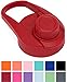 Simple Modern Chug Sports Lid With Handle - Fits All Summit Water Bottle Sizes - Wide Mouth Hydro Vacuum Insulated Flask - Lid for Coffee, Tea & Water - Cherry Red