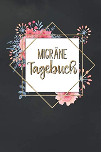 Migräne Tagebuch: Migränetagebuch  Kopfschmerz Tagebuch zum Ausfüllen  mit vorgefertigten 