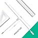 UGREEN Audio Jack Y Aux Extension 20 cm Stereo Audio Cable Splitter 3.5 mm Headphone Extension for Mobile Phones, White