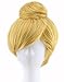 OYSRONG Women's Short Blonde Yellow Straight With Bun Cosplay Costume Fiber Halloween Wig