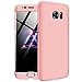 Samsung Galaxy S7 Edge Case,GKK Double Dip Ultra Slim Knight Series Case For Samsung S7 Edge Cover Hybrid PC [HARD] Full Protection Matte Phone Case (Rose Gold)